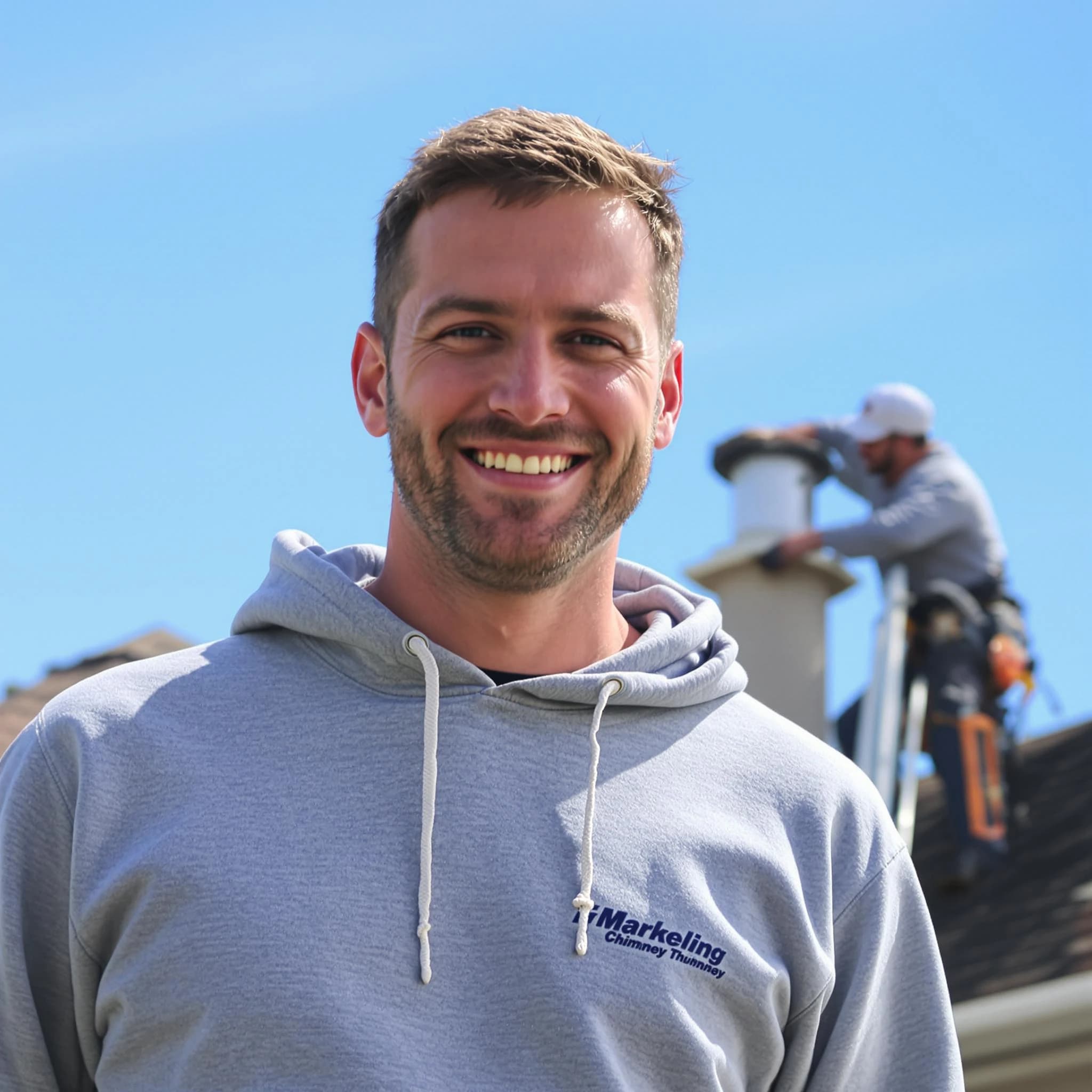 The Marietta Chimney Sweep team.