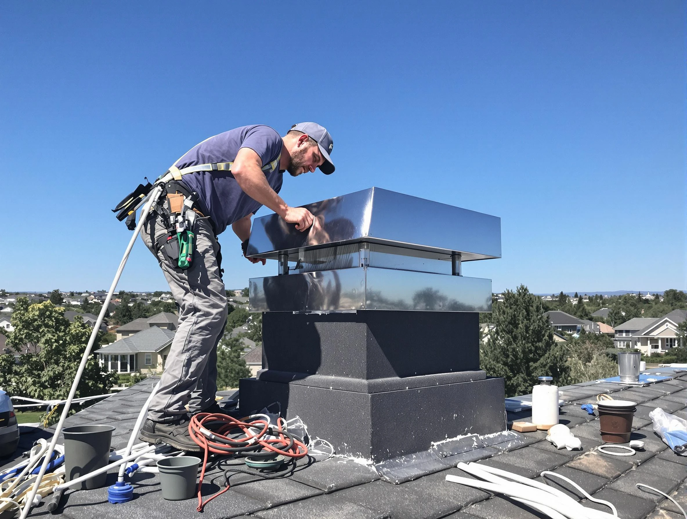 Chimney Cap Services service in Marietta, GA